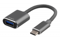 USB-C OTG-adapteri, musta