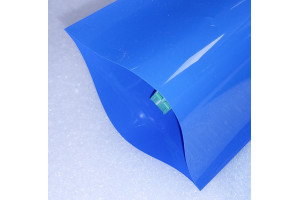 PVC HEAT SHRINK TUBE 100mm BLUE