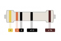 METAL FILM RESISTOR 0,6W: 430ohm