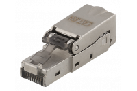 RJ45 Connector Cat6A, Shielded, Tool-free