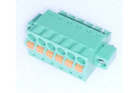 Pluggable TERMINAL BLOCK, R3.81 6X 1.5 mm², Push In, 8 A