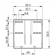 HIGH POWER RELAY 2NO 100A 24V DC