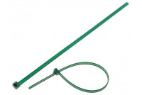 RE USABLE NYLON CABLE TIE 195x4,7mm GREEN 25pcs