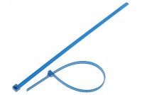 RE USABLE NYLON CABLE TIE 195x4,7mm BLUE 25pcs