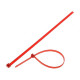 NYLON CABLE TIE 195x4,7mm RED 25 pcs