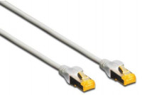 CAT6A PATCH CABLE SHIELDED S/FTP 0,5m grey