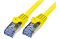 CAT6A PATCH CABLE SHIELDED S/FTP 5,0 m yellow