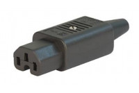 IEC C15A POWER PLUG FEMALE 120°C