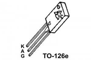 TYRISTORI 2,2A 600V 0,2/3mA TO126