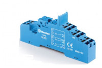 RELAY SOCKET DIN-RAIL FOR FINDER 40 (8P) Push On Terminals