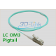 MM OM3 LC-PIGTAIL SET 1,5m 12pcs tight buffer