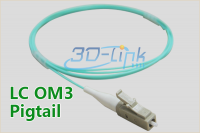 MM OM3 LC-PIGTAIL SET 1,5m 12pcs tight buffer