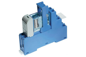 RELEMODUULI DIN-KISKO 24VDC 10A 2-VAIHTO