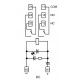 RELEMODUULI DIN-KISKO 24VDC 10A 2-VAIHTO