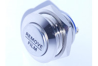 VANDAL PROOF PUSH-BUTTON SWITCH 2A 36V ON/(OFF)