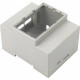 Joy-IT Plastic DIN rail case for Raspberry Pi 4 B