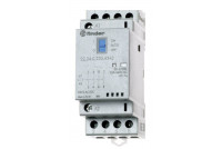 CONTACTOR DIN-RAIL MOUNT 2NO+2NC. 12VDC / 25A