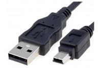 USB-2.0 CABLE A-MALE / Mini-B 5-PIN 15cm