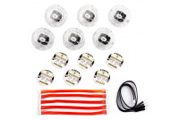 Picade Plasma Kit - Illuminated Arcade Button (6pcs)