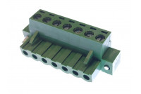 TERMINAL BLOCK 7x R5,08 for wire + fixing screws