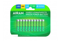 Airam Green Power Alkaline Battery LR03 (AAA) 10pcs