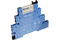 RELEMODUULI DIN-KISKOON 6A 24V