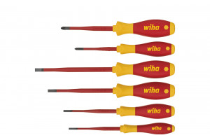 Wiha 1000V INSULATED SCREWDRIVER SET slimFix SoftFinish