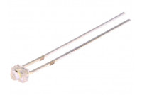 LED 1,8mm WHITE 30deg 12V With resistor 12V 2180mcd