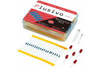 Plusivo Resistor Assortment Kit 10-1MOhm 600pcs