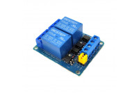 RELAY MODULE 2-CH OPTO-ISOLATED 3VDC