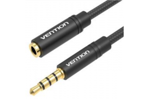 Vention 3,5mm 4 POLE STEREO PLUG EXTENSION CORD 0,5m