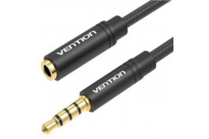 Vention 3,5mm 4-NAPA STEREOPLUGI JATKOJOHTO 3m