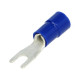 FORK TERMINAL 3,2/4,8mm BLUE