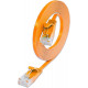 CAT6 FLAT CABLE U/UTP 0,1m orange