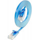 CAT6 FLAT CABLE U/UTP 0,1m blue