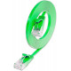 CAT6 FLAT CABLE U/UTP 0,75m green