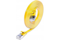 CAT6 LITTEÄ VERKKOKAAPELI U/FTP 2,0m keltainen