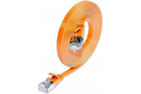 CAT6 LITTEÄ VERKKOKAAPELI U/FTP 2,0m oranssi