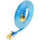 CAT6A LITTEÄ VERKKOKAAPELI U/FTP 0,1m blue