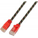 CAT6 FLAT CABLE U/UTP TOUGH 0,25m red