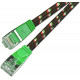 CAT6 FLAT CABLE U/FTP TOUGH 3m green