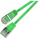 CAT6 LIGHTPATCH U/FTP 0,15m green