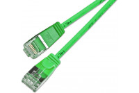 CAT6 LIGHTPATCH U/FTP 0,15m green