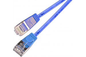 CAT6 LIGHTPATCH U/FTP 0,25m blue