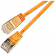 CAT6 OHUT VERKKOKAAPELI U/FTP 1,5m oranssi