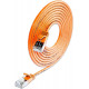 CAT6 OHUT VERKKOKAAPELI U/FTP 1,5m oranssi