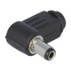 DC CONNECTOR ANGLE 2,5/5,5mm