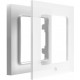 Shelly Wall Frame 1 Pushbutton Frame, White
