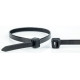 PLASTIC TIE BLACK (UV-res) 100x2,5mm 100pcs