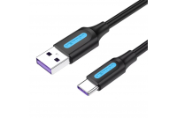 Vention USB-2.0 CABLE A-MALE / C-MALE 0,25m